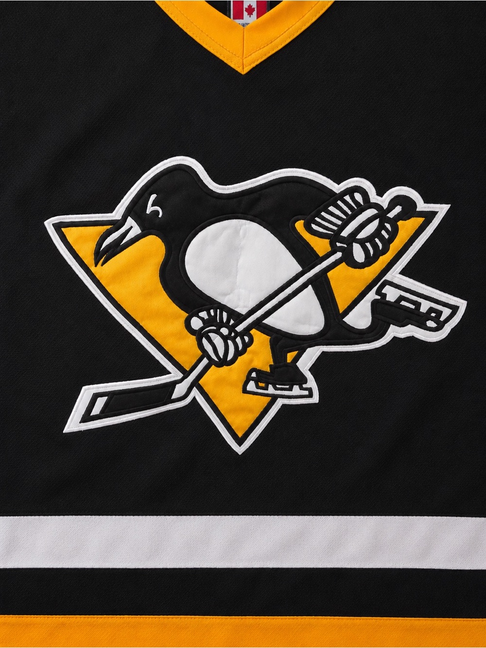 CCM Pittsburgh Penguins Mario Lemieux #66 Hockey Jersey Size 48 - Picture 3 of 6